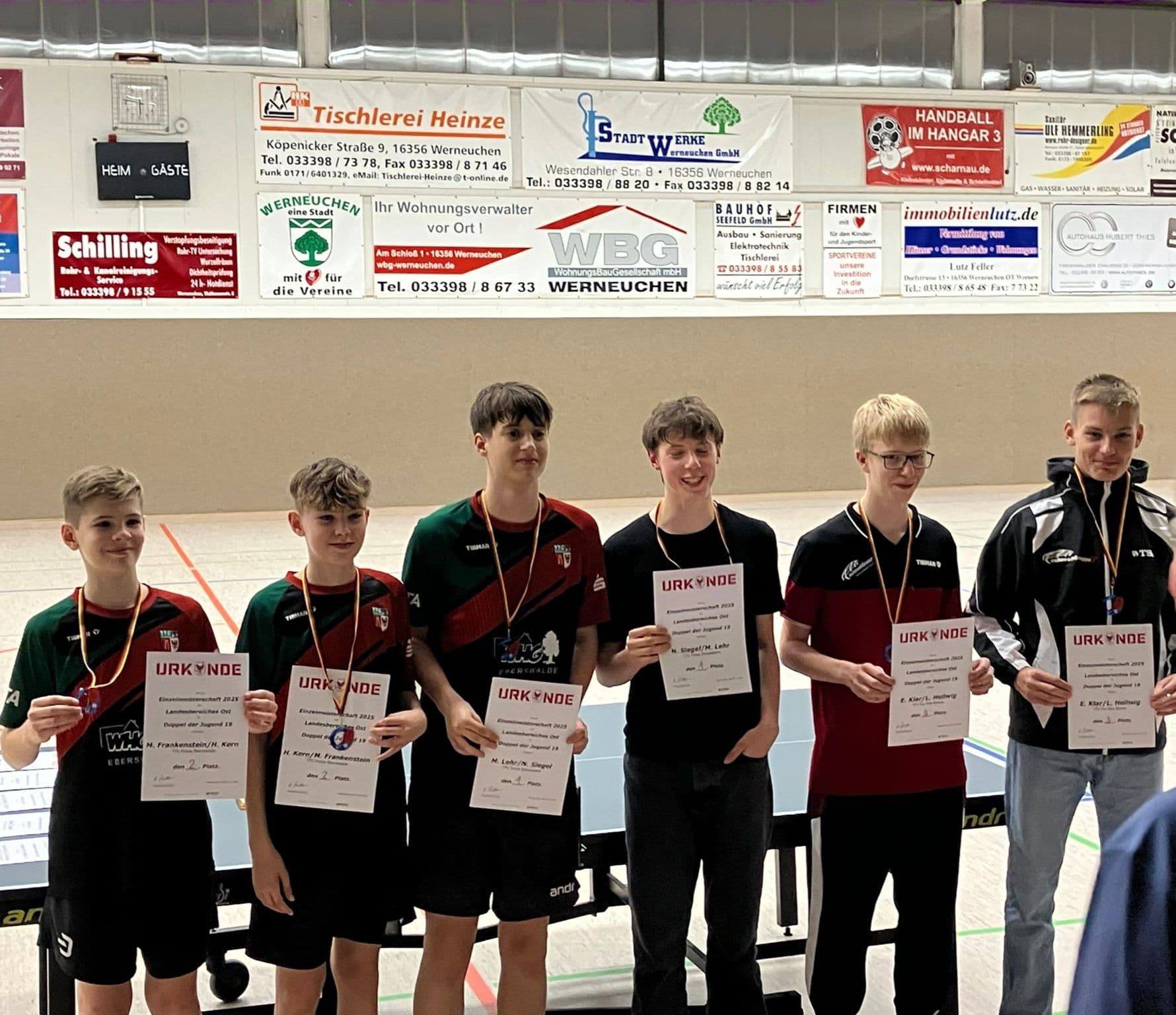 Landesbereichsmeisterschaften Nachwuchs 2025