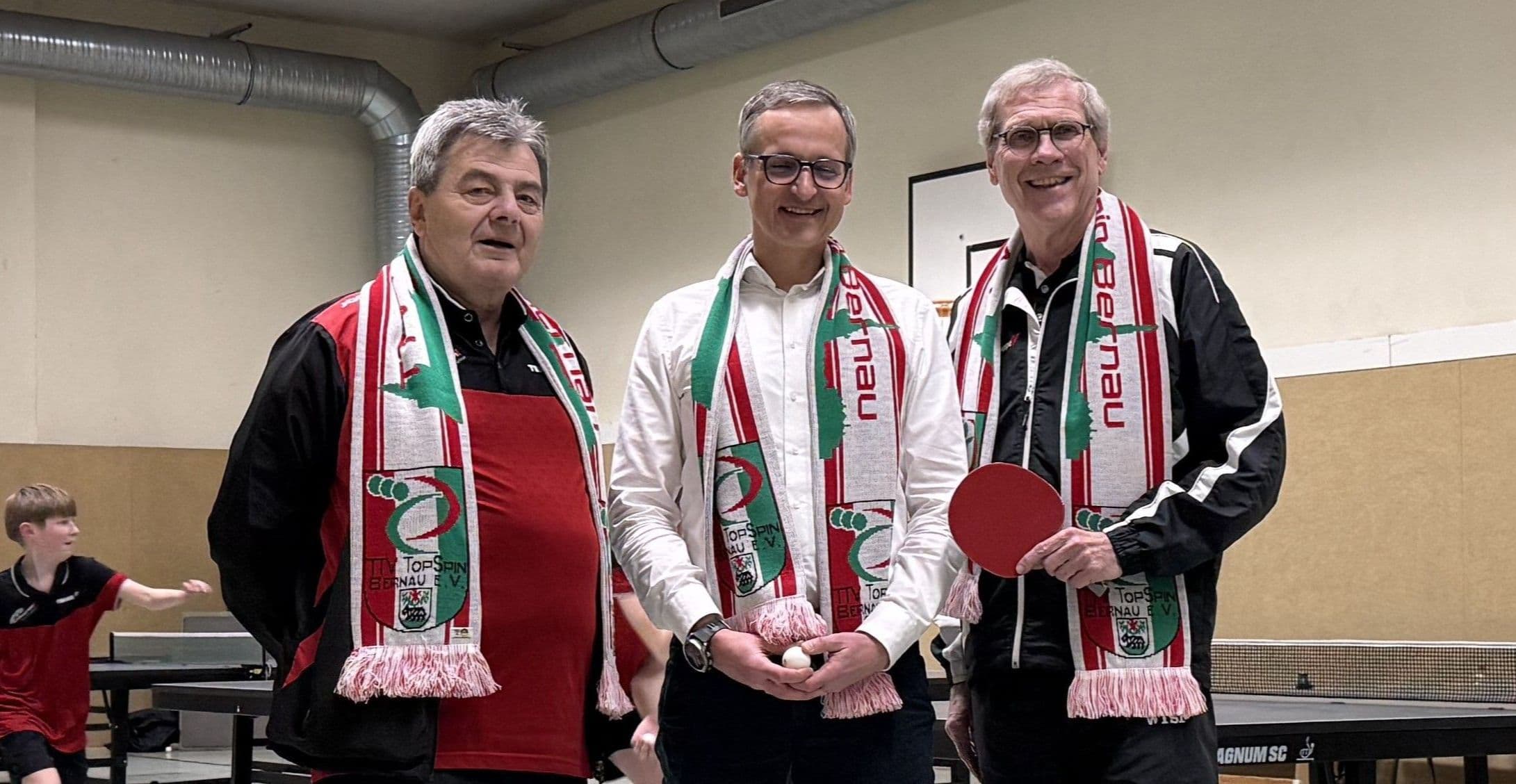 Partnerschaft 1000hands AG und Tischtennisverein TTV TopSpin Bernau